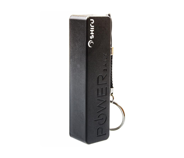 SHIRU Power Bank uniwersalny 2600mAh (czarny) - 183319 - zdjęcie 2